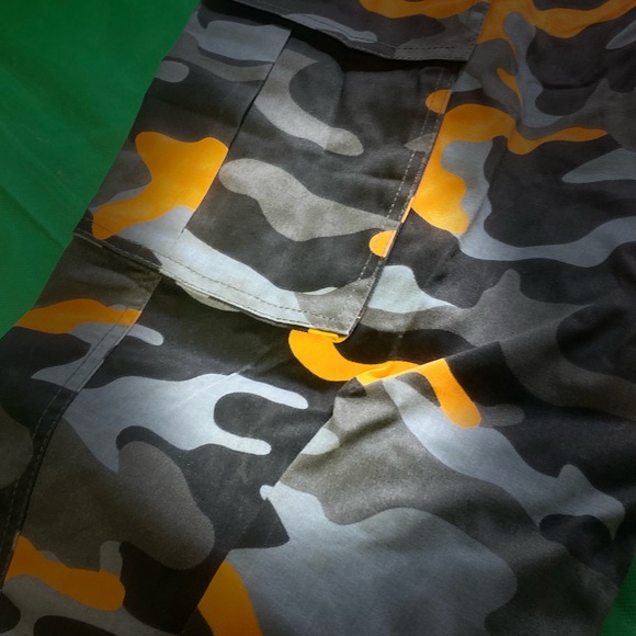 #camouflage Cargo Pants, - Picture 11 of 14